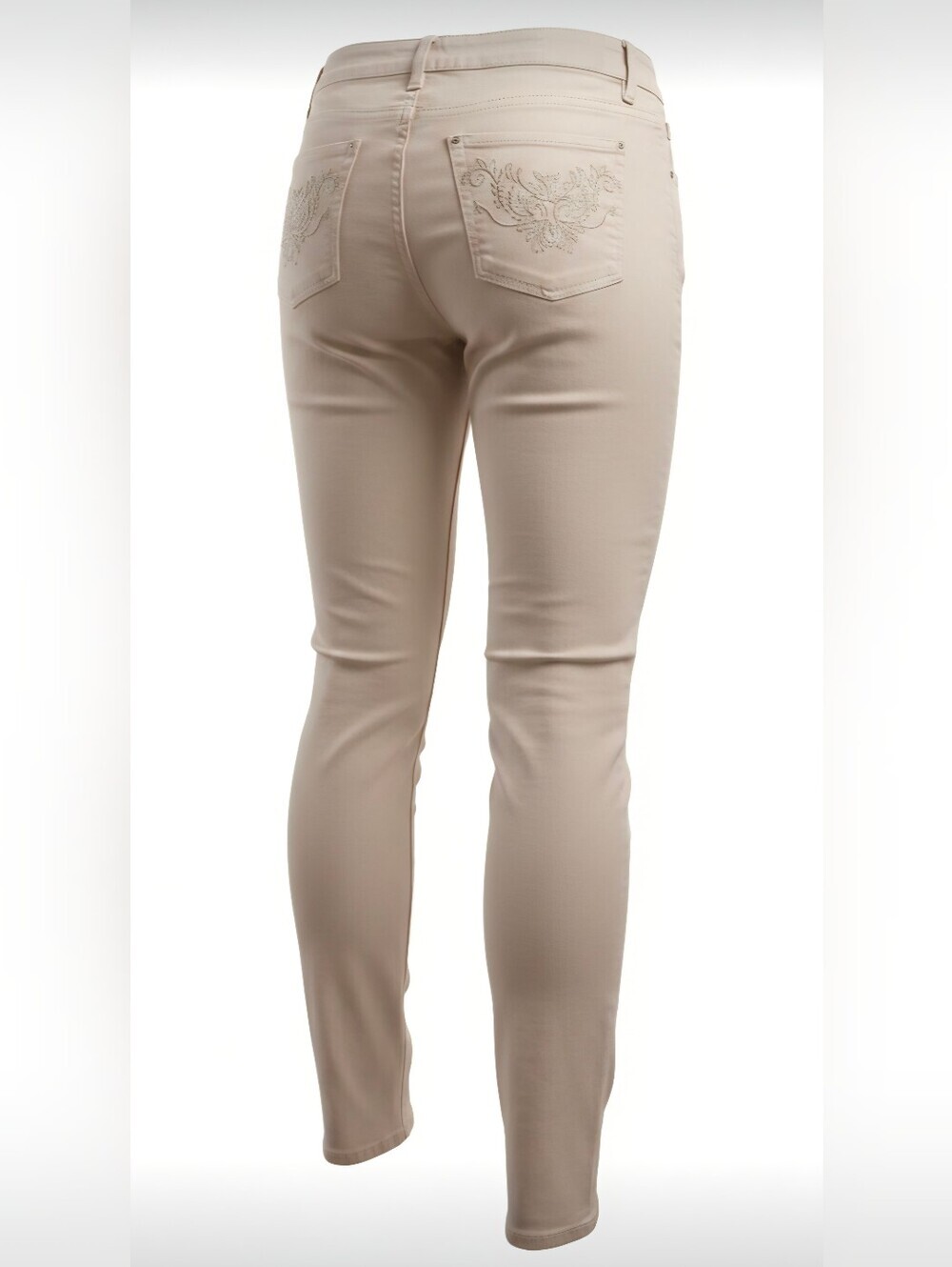White House Black Market Women's White Slim Jeans - Picture 2 of 10